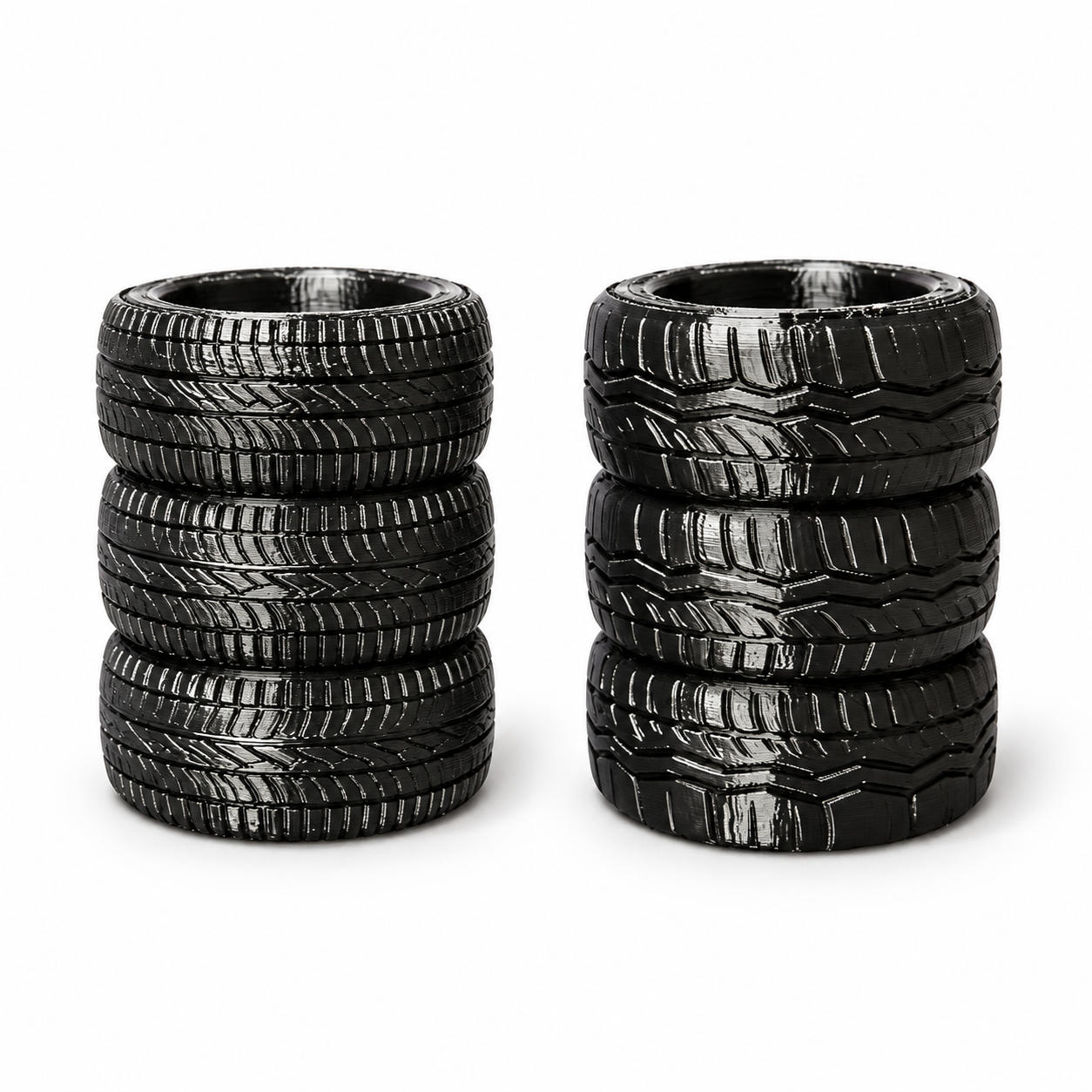 RCDN scale RC drift tire barrier stack